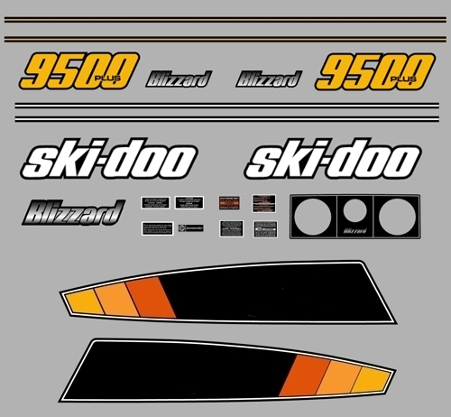 Ski-Doo Snowmobile Vintage Retro logo door mat TNT blizzard RV 